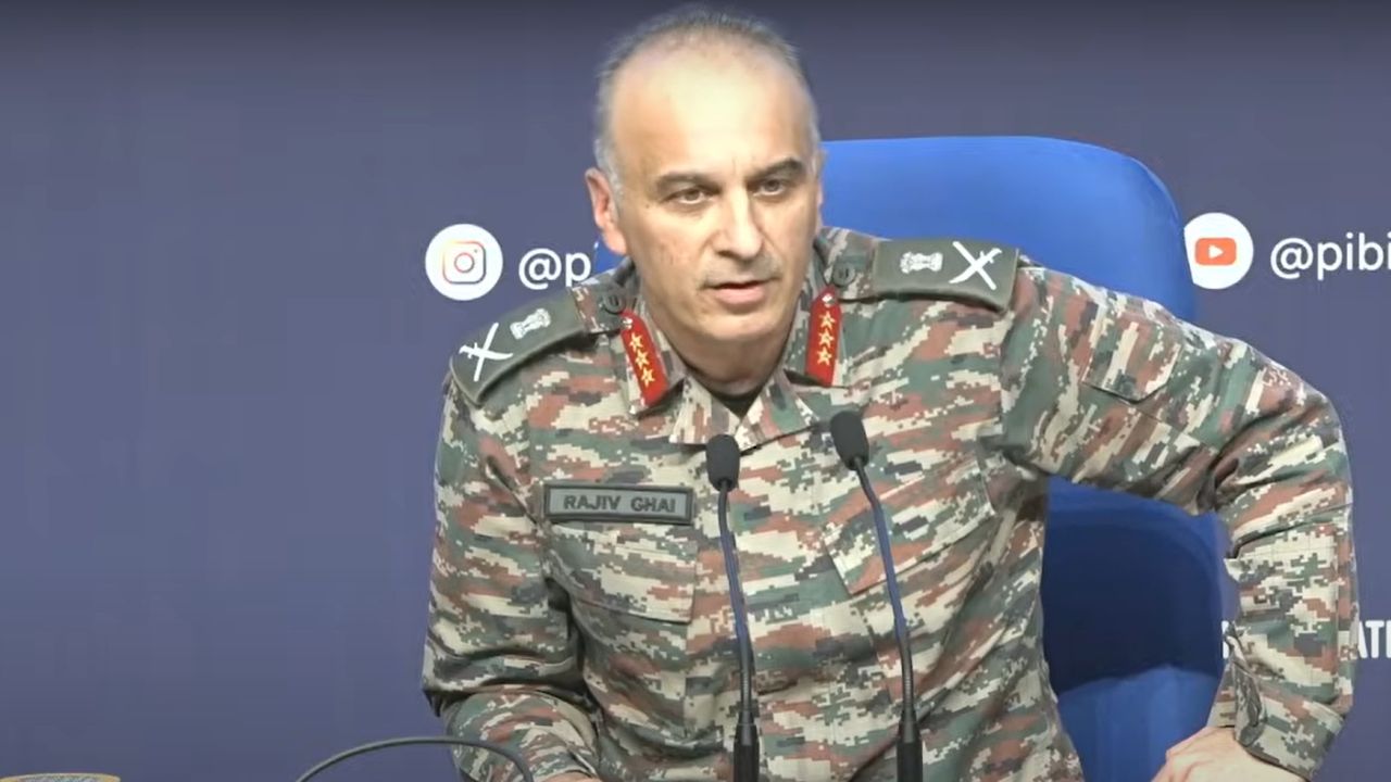 DGMO Lieutenant General Rajiv Ghai 