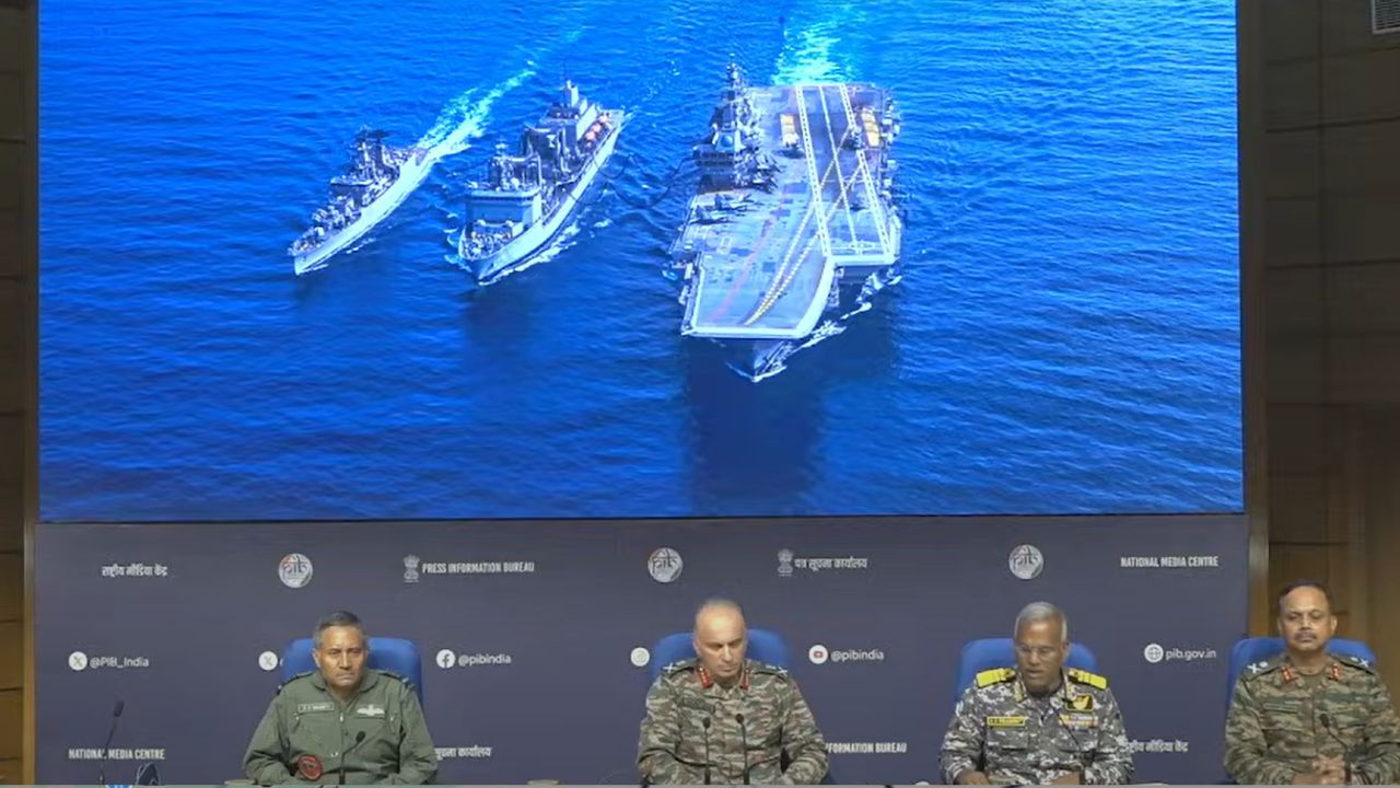 Press conference on Operation Sindoor.