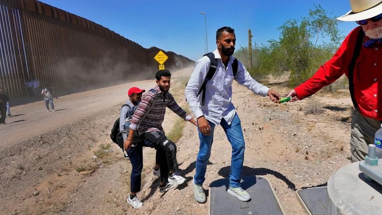 first batch of illegal immigrants to India