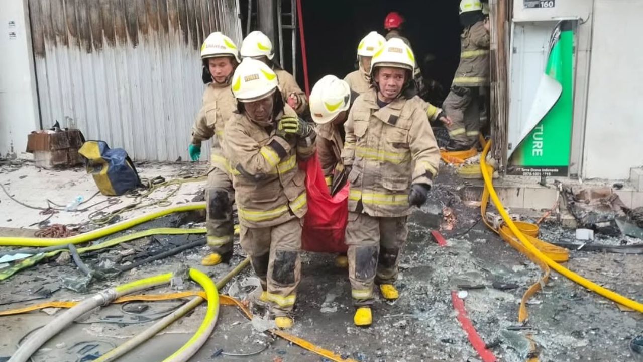 Indonesia building fire