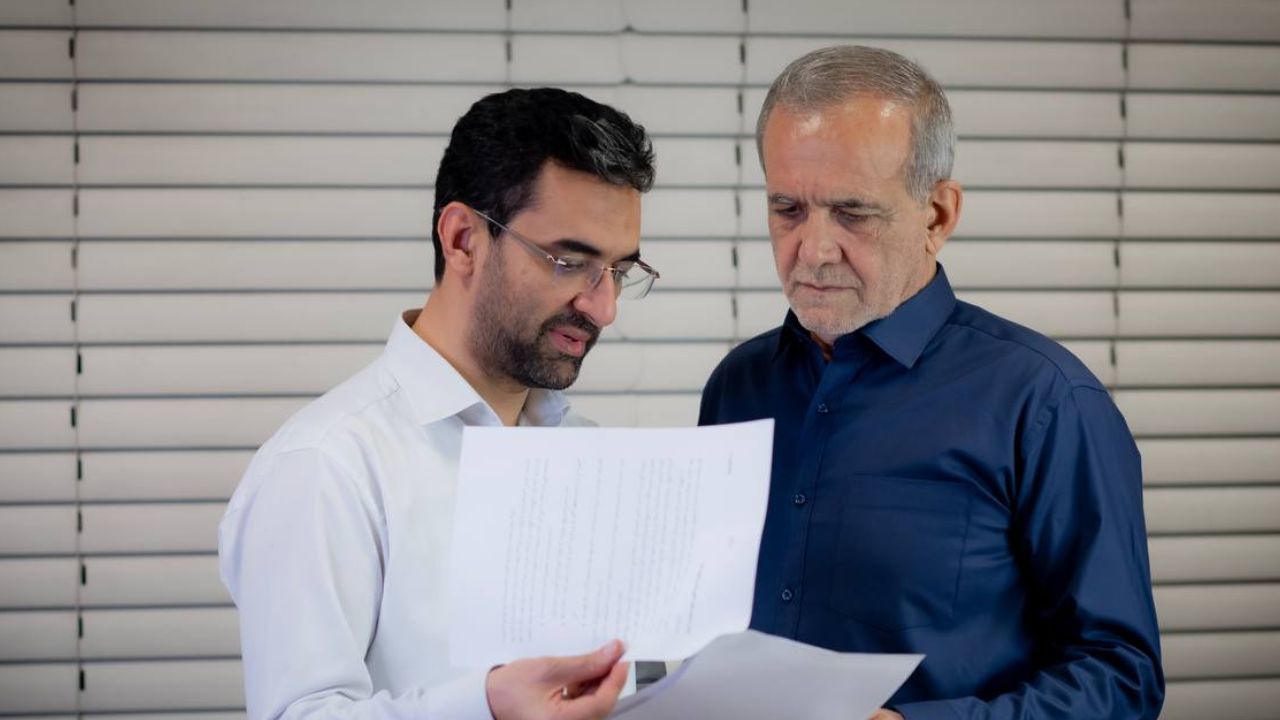 अमेरिकी जनता को मसूद पेजेश्कियन ने लिखा खत। ( Photo Credit: X/@drpezeshkian)