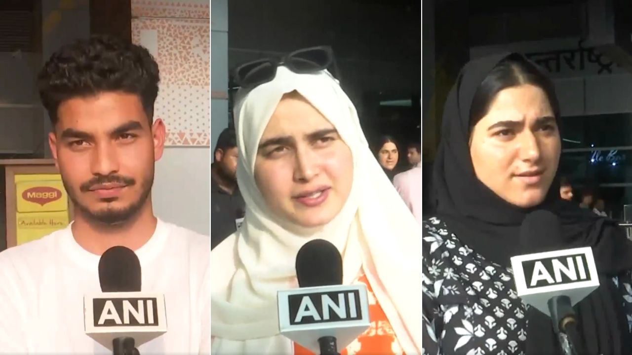 Indian students came back to india by operation sindhu