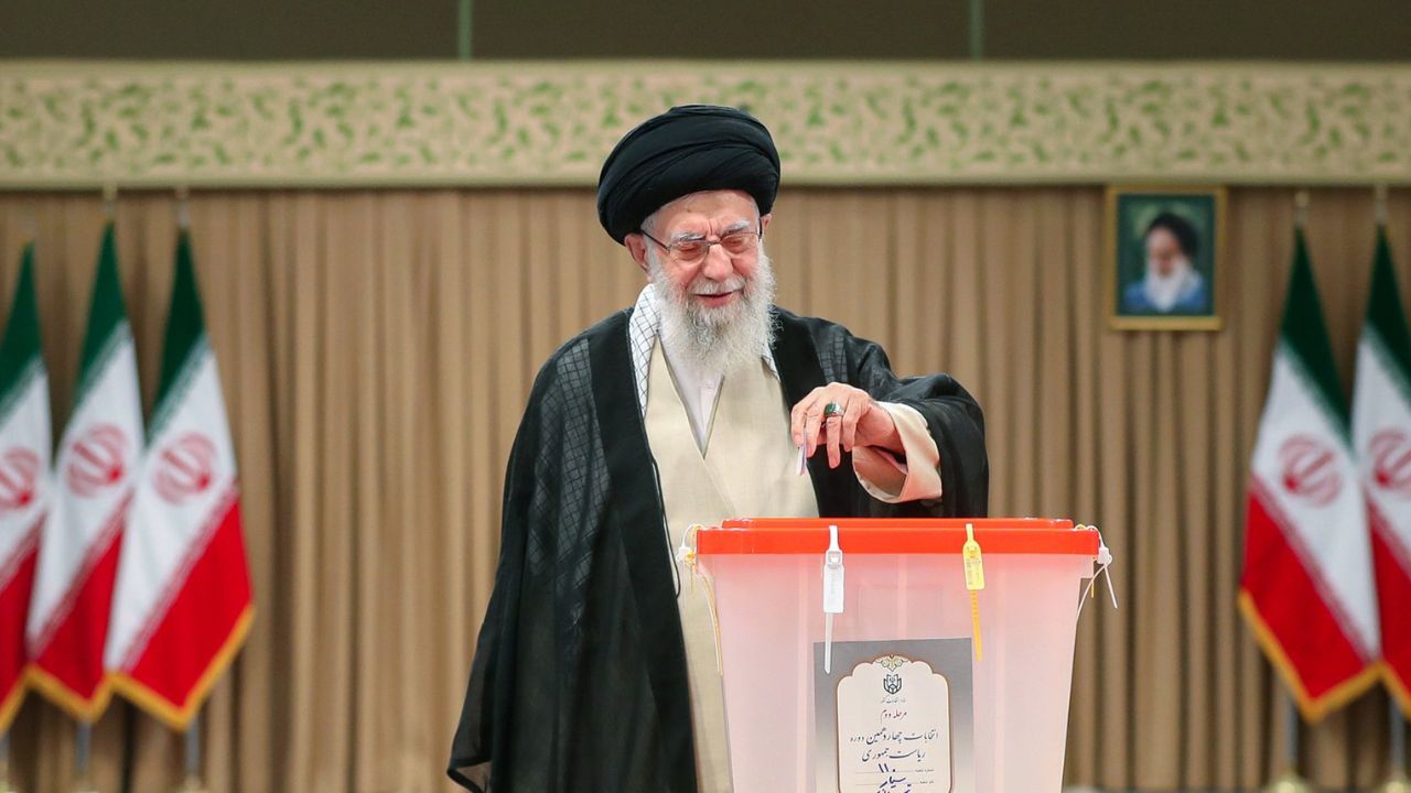 Iran's Supreme Leader Ayatollah Ali Khamenei.