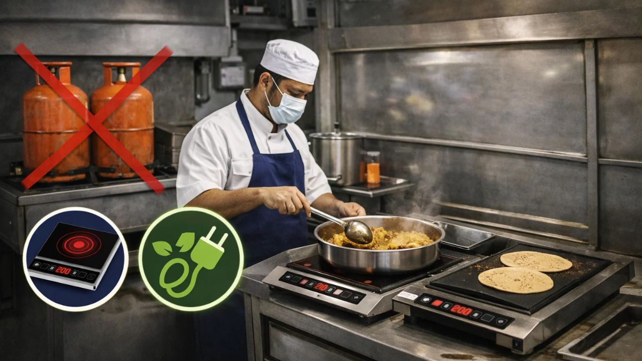 representative image of a cook preparing food