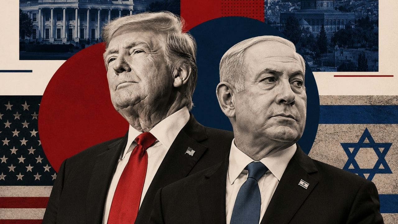 Benjamin Netanyahu and Donald Trump