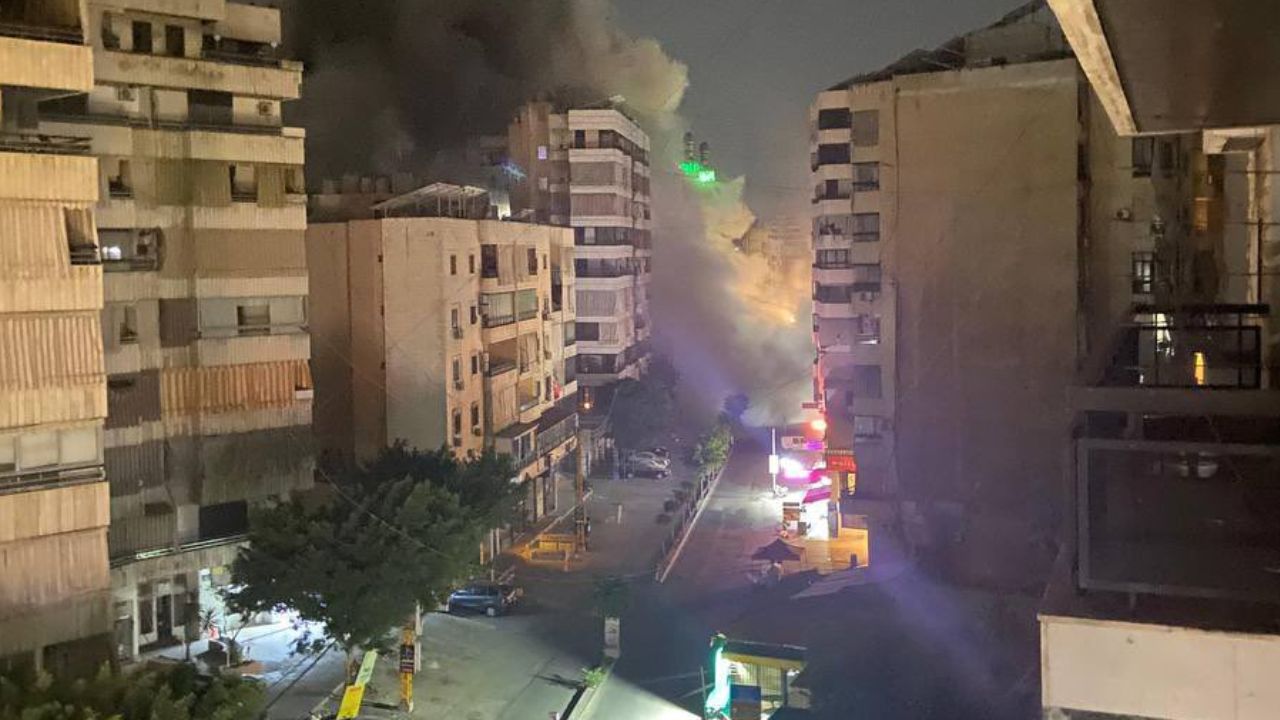 Israel attacks Lebanon.