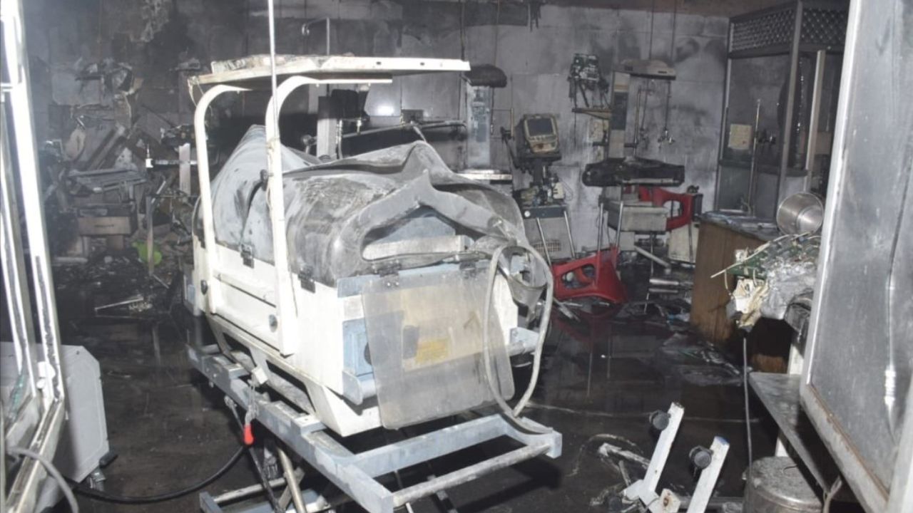 jhansi medical college fire