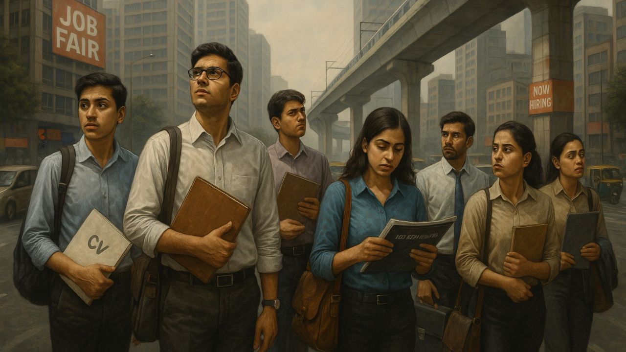 unemployment in india