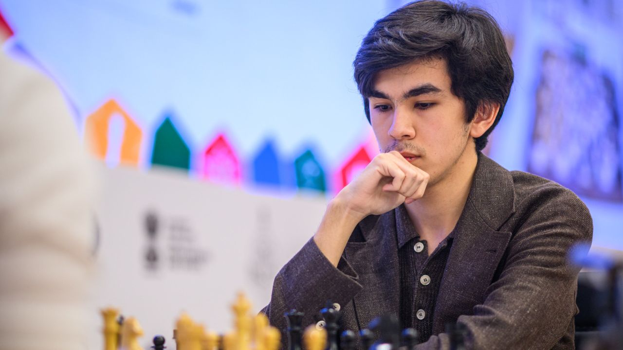 जावोखीर सिंडारोव । Photo Credit: FIDE Media