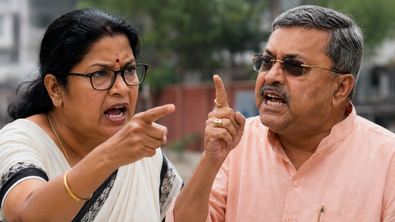 ai generated image of kakoli ghosh and kalyan banerjee