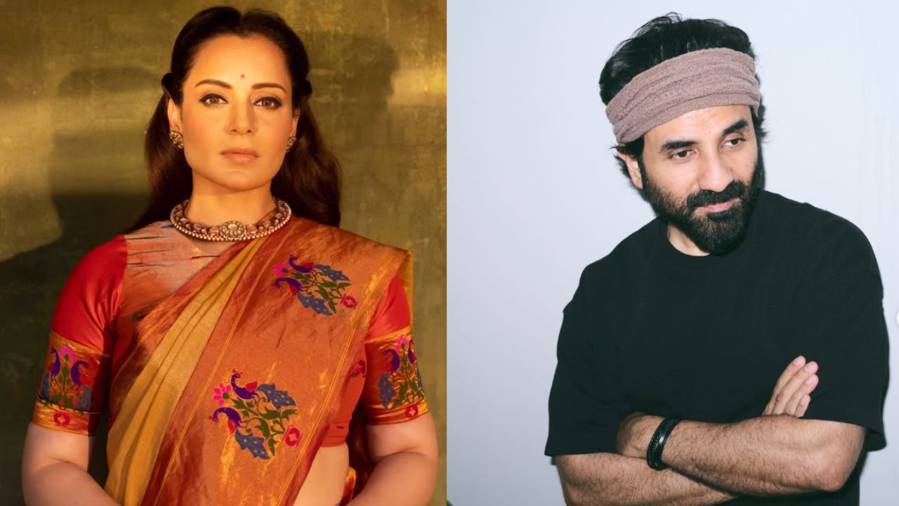 Kangana Ranaut and Vir Das
