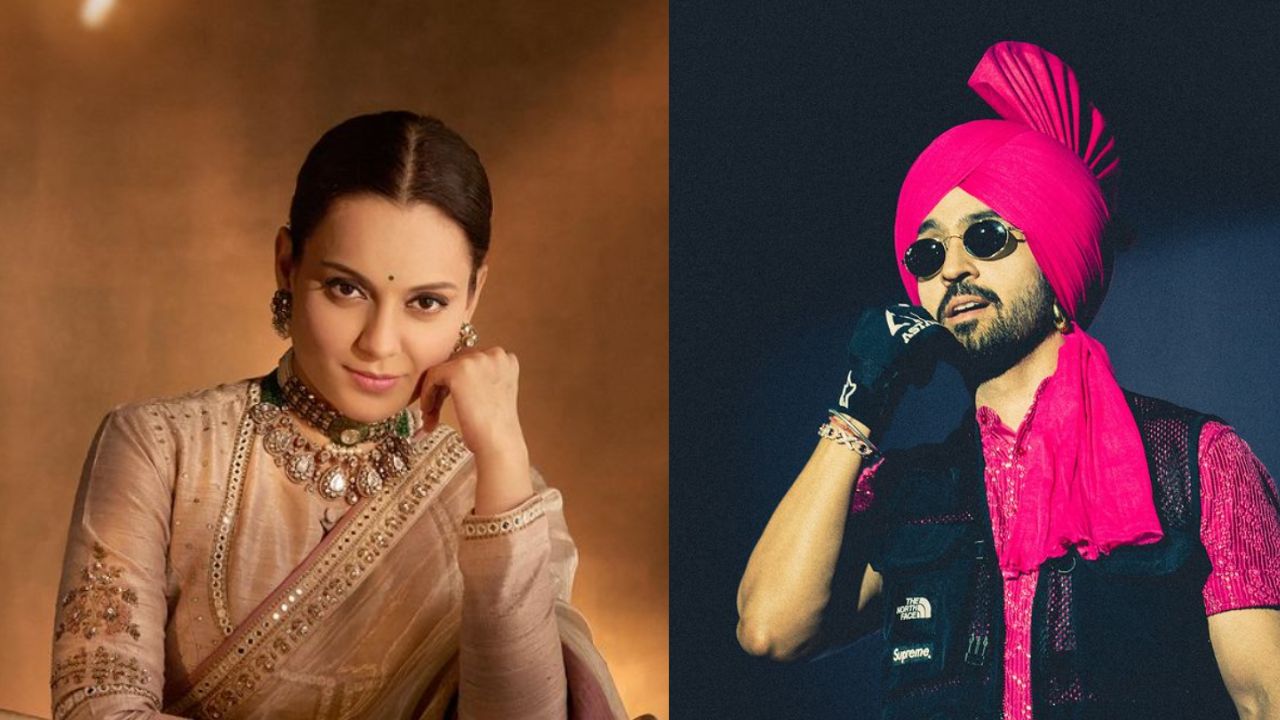kangana and diljit dosanjh 