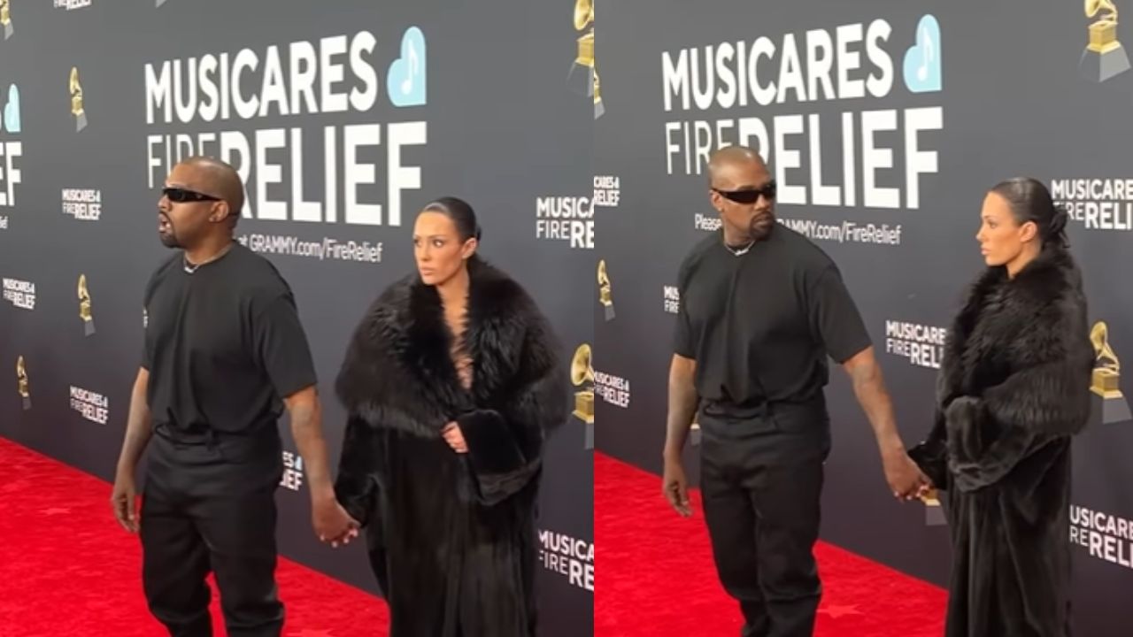 kanye west and Bianca Censori