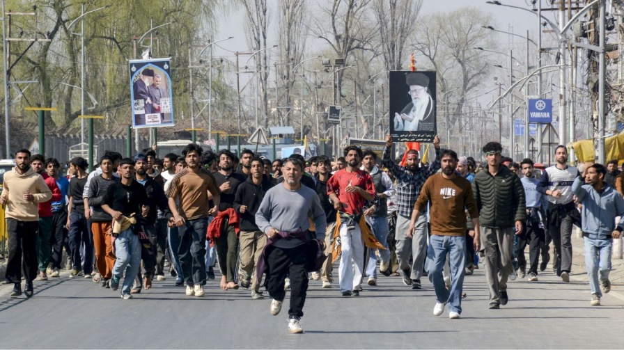 kashmir shia muslim protest
