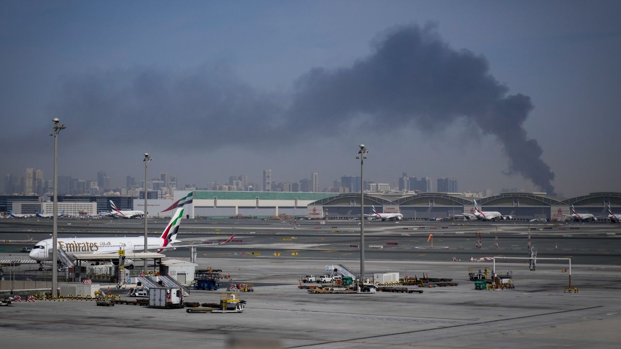 Dubai International Airport hit