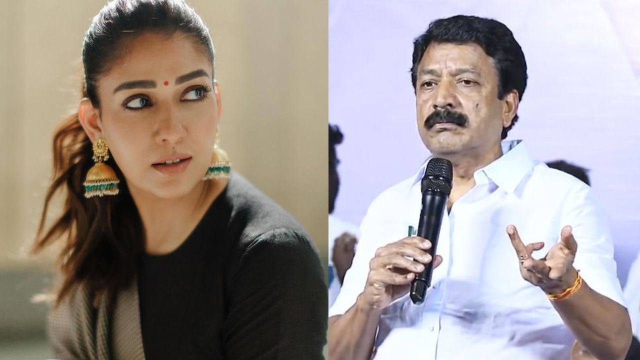 AIADMK MP Shanmugam controversial statement on Nayanthara