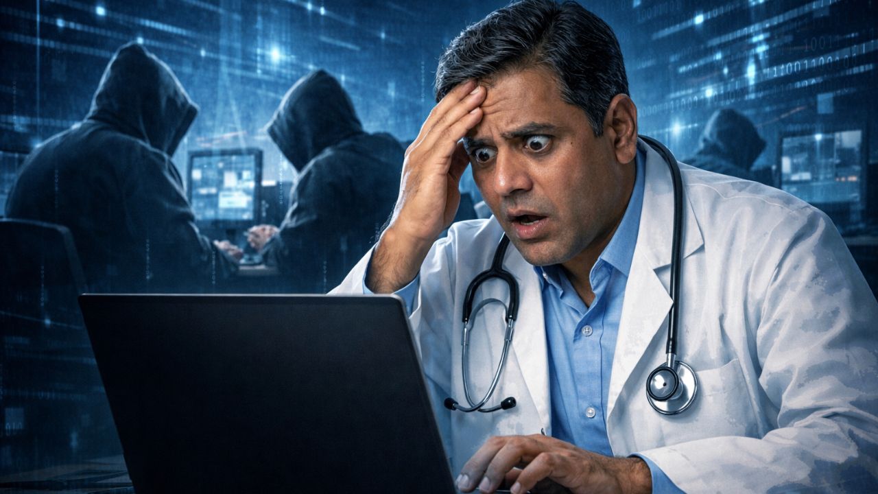 representative image of the cheated doctor