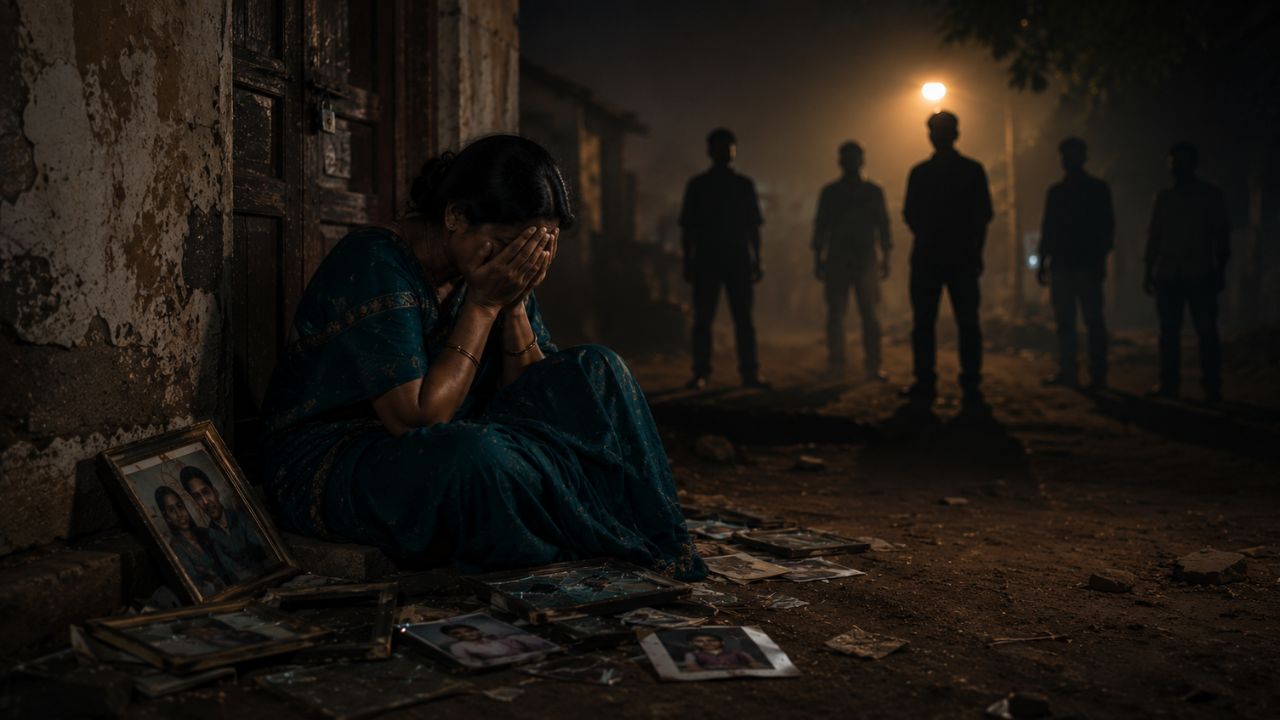representative image of victim woman