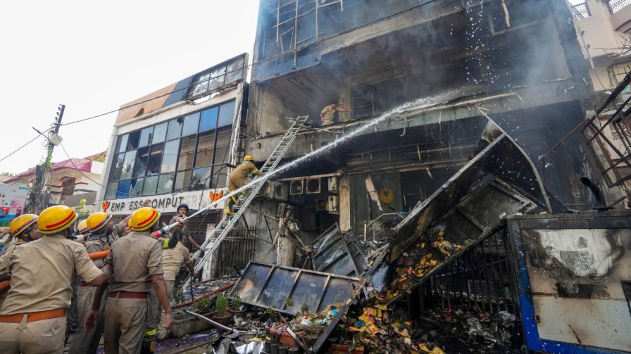 Lucknow Fire accident