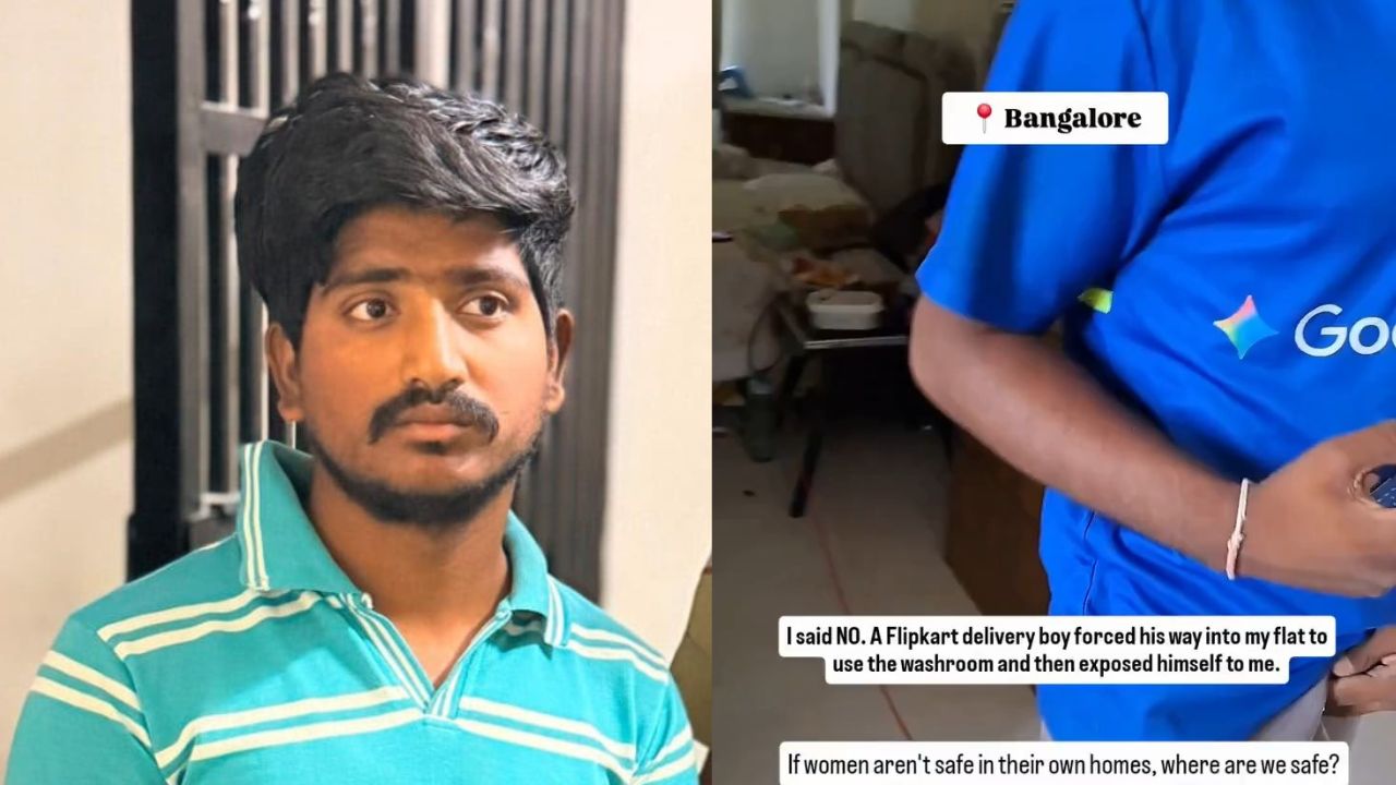Bengaluru Flipkart delivery agent arrest after harass