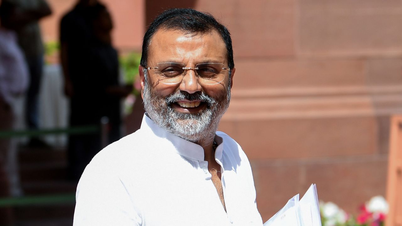 Nishikant Dubey said on students protest