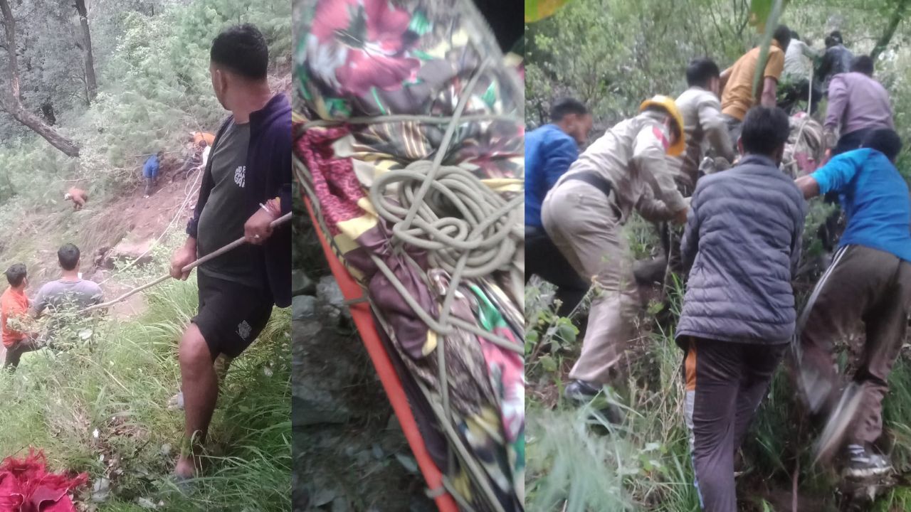 Himachal Pradesh Hiling Lamu Road Accident