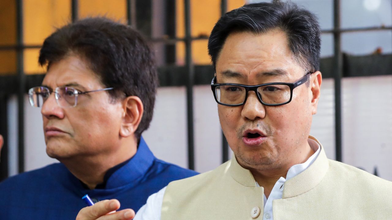 Kiren Rijiju hits back on Pawan Khera on swim video