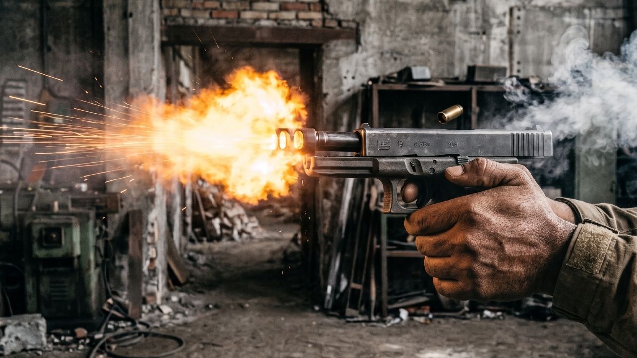 representative image of Pistol shot