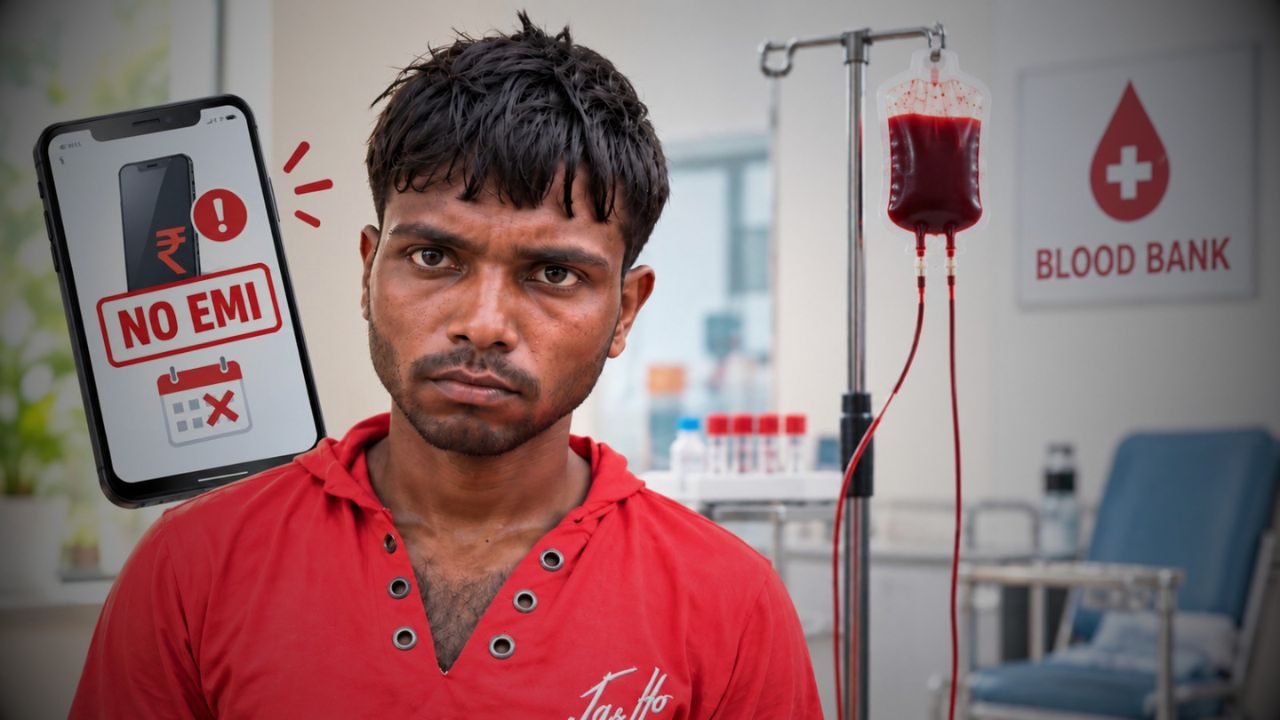 representative image of blood bank