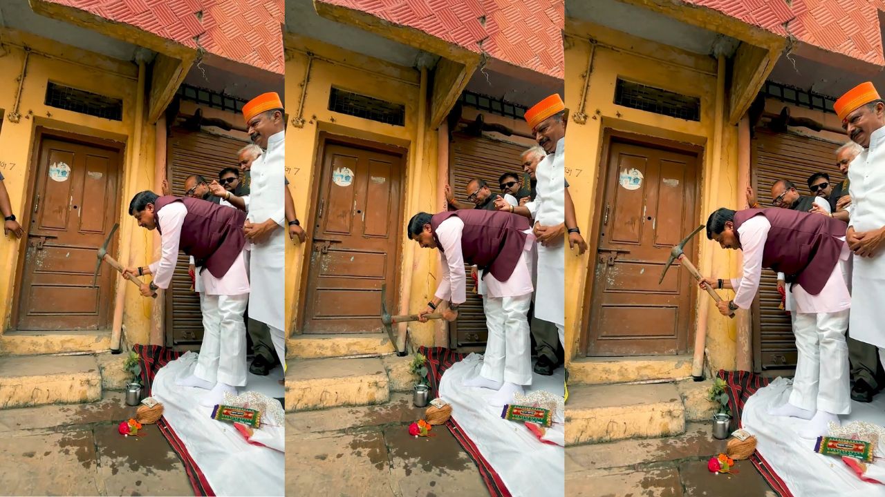 Madhya Pradesh CM mohan yadav pickaxe own Ujjain home for Simhastha preparation
