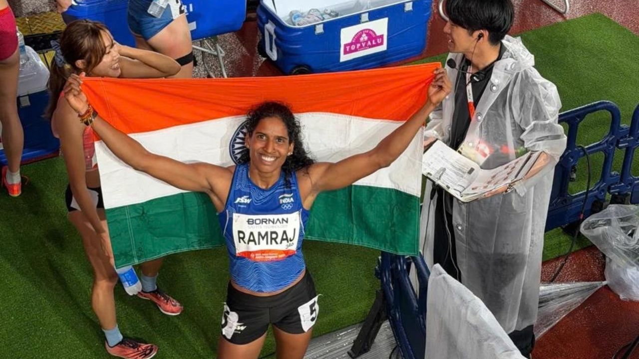 Vithya Ramraj won Bronze medals at 2026 Asian Games