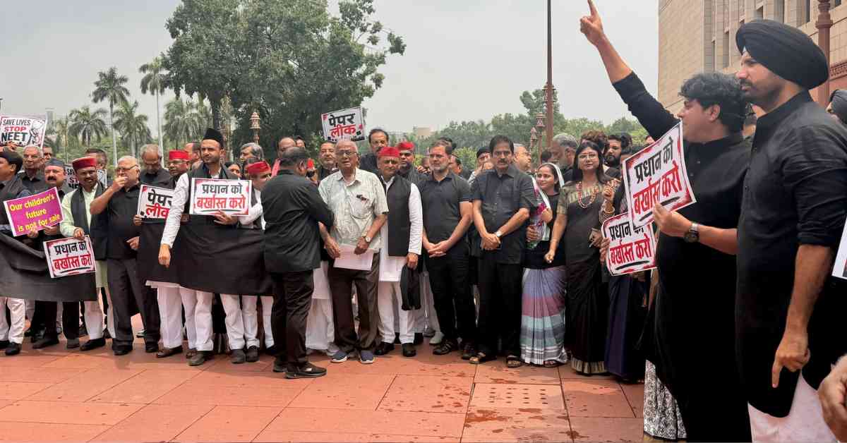 Protest in Parliament