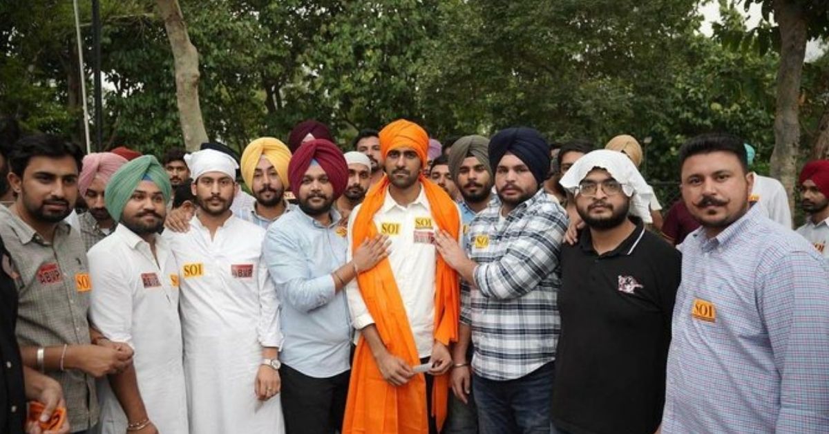 Ankit Bidhan won presidential election in panjab university