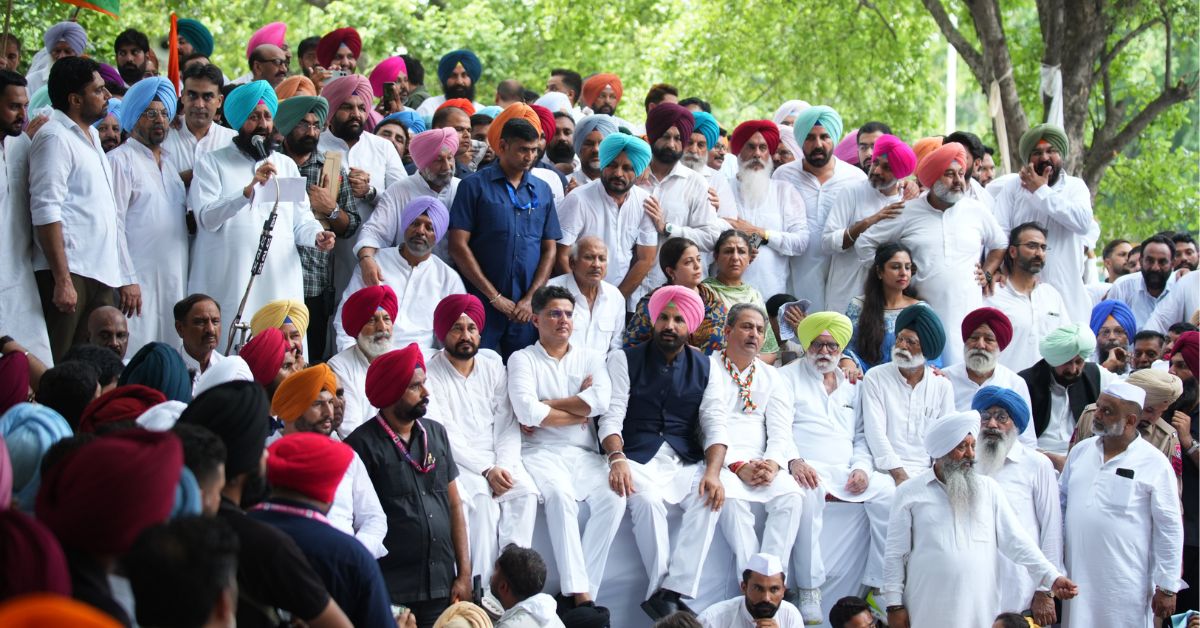 Punjab Congress Leaders in Chandigarh