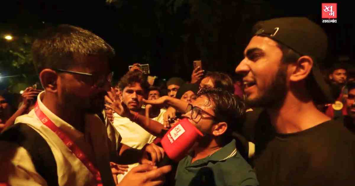 Khabargaon Team Attacked at Jntar Mantar