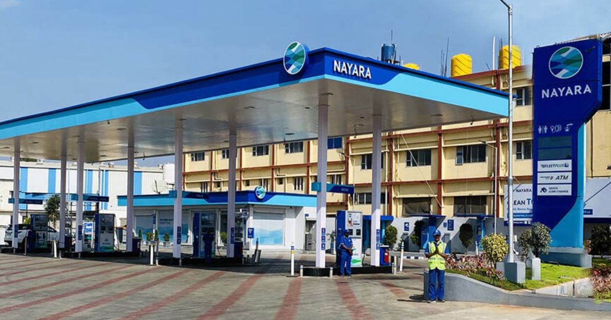nayara petrol pump