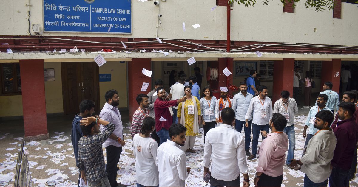 DUSU election campaigning