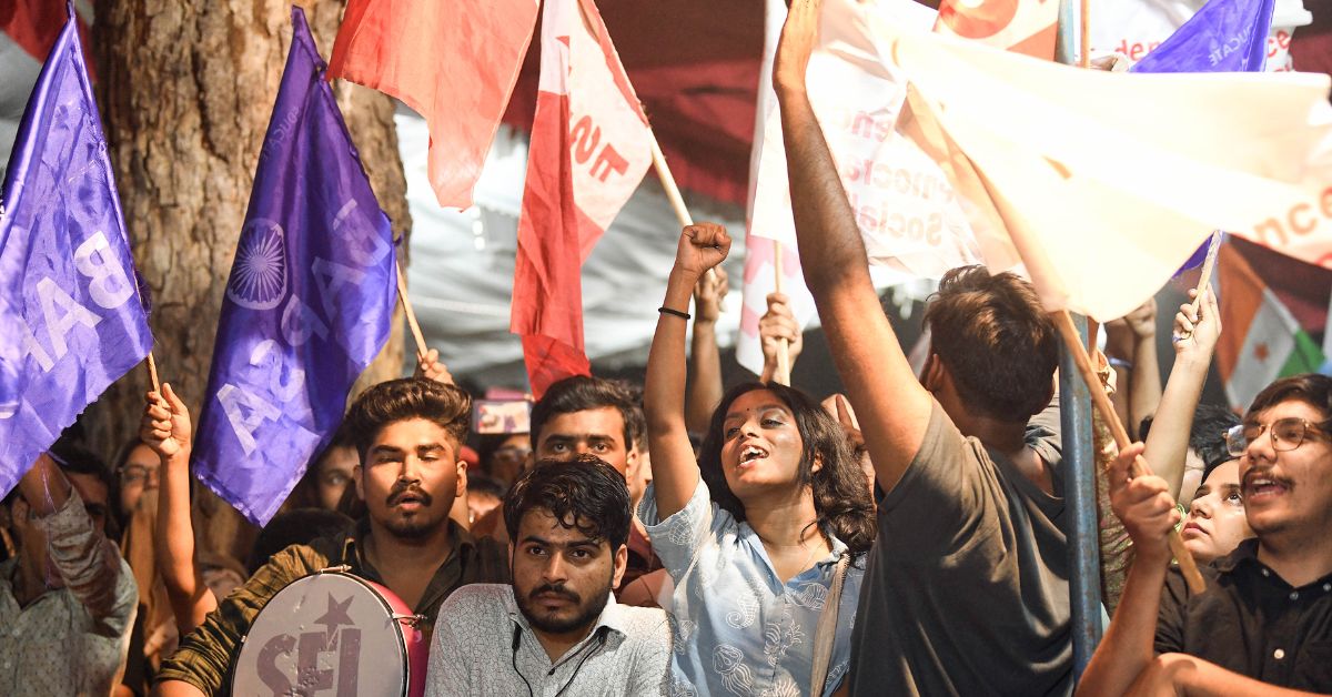 JNU Left Student organizations
