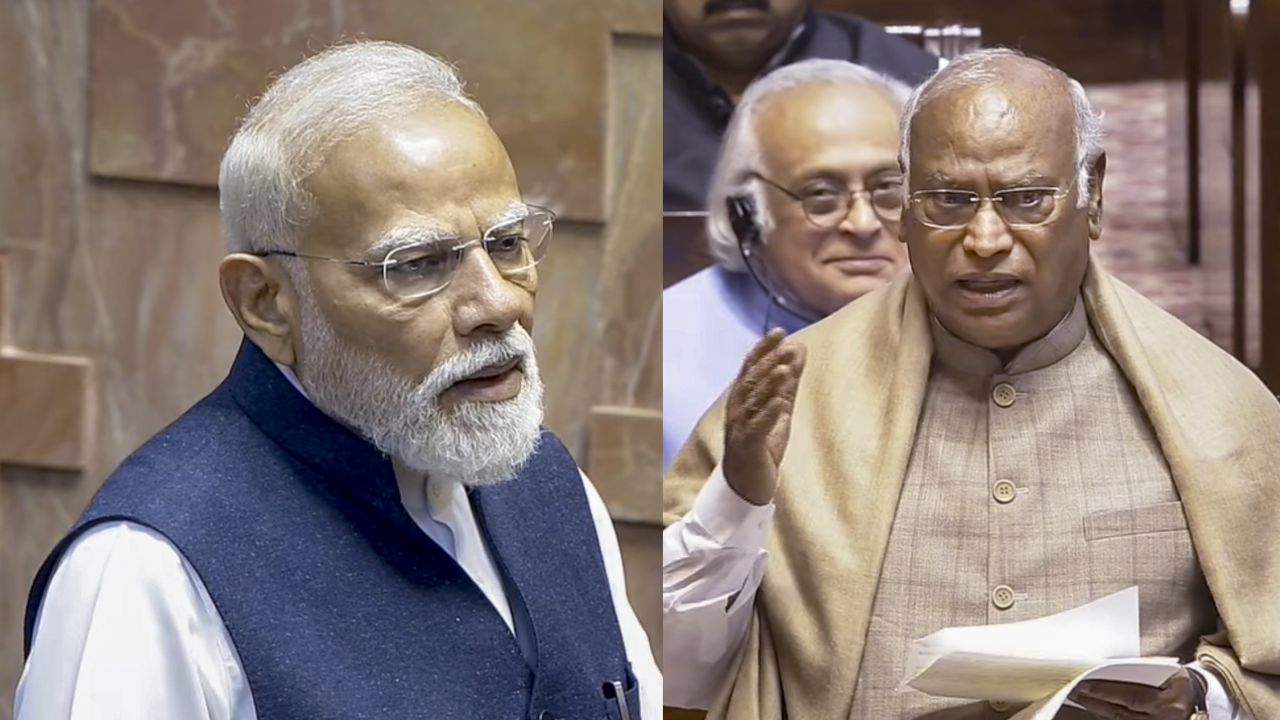 modi and kharge