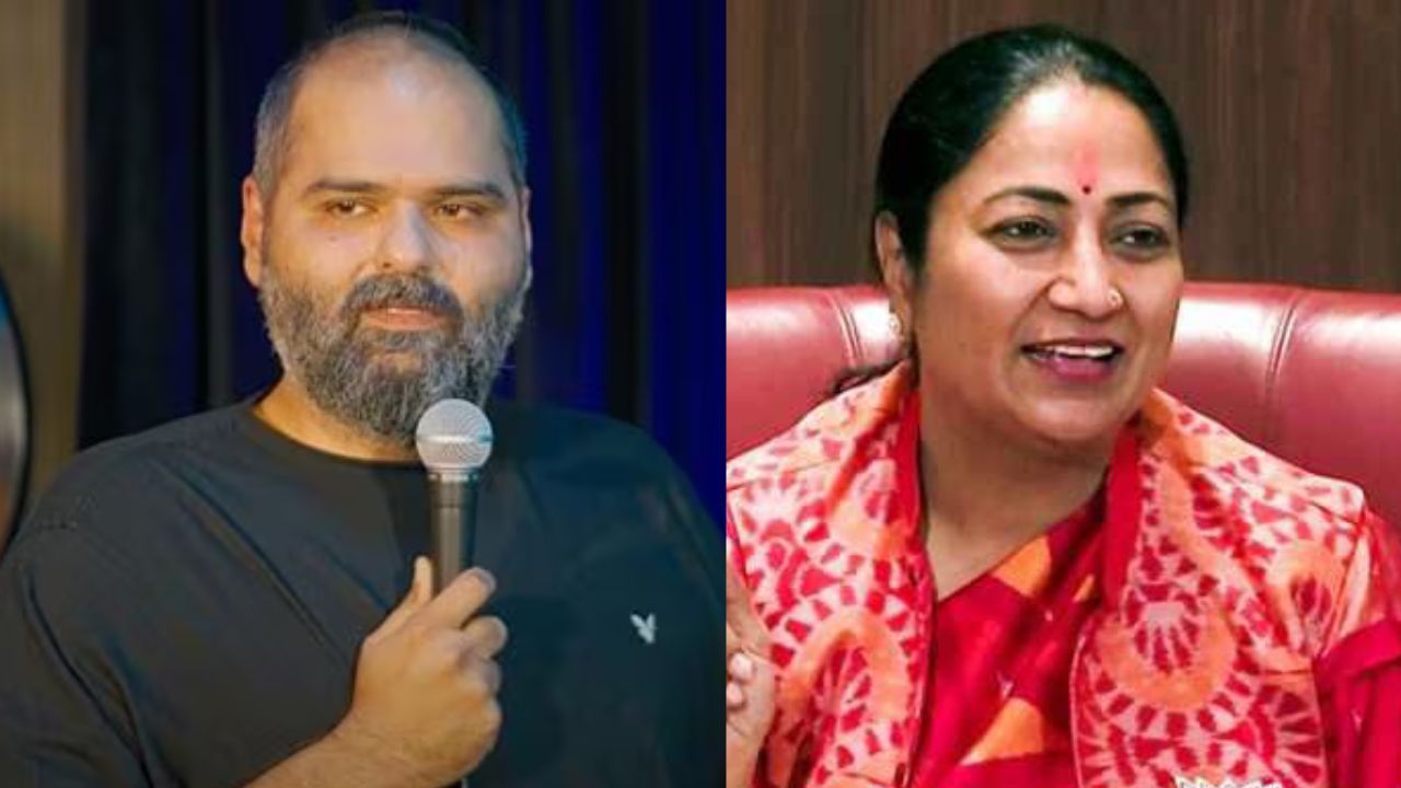 Kunal Kamra and Delhi CM Rekha Gupta