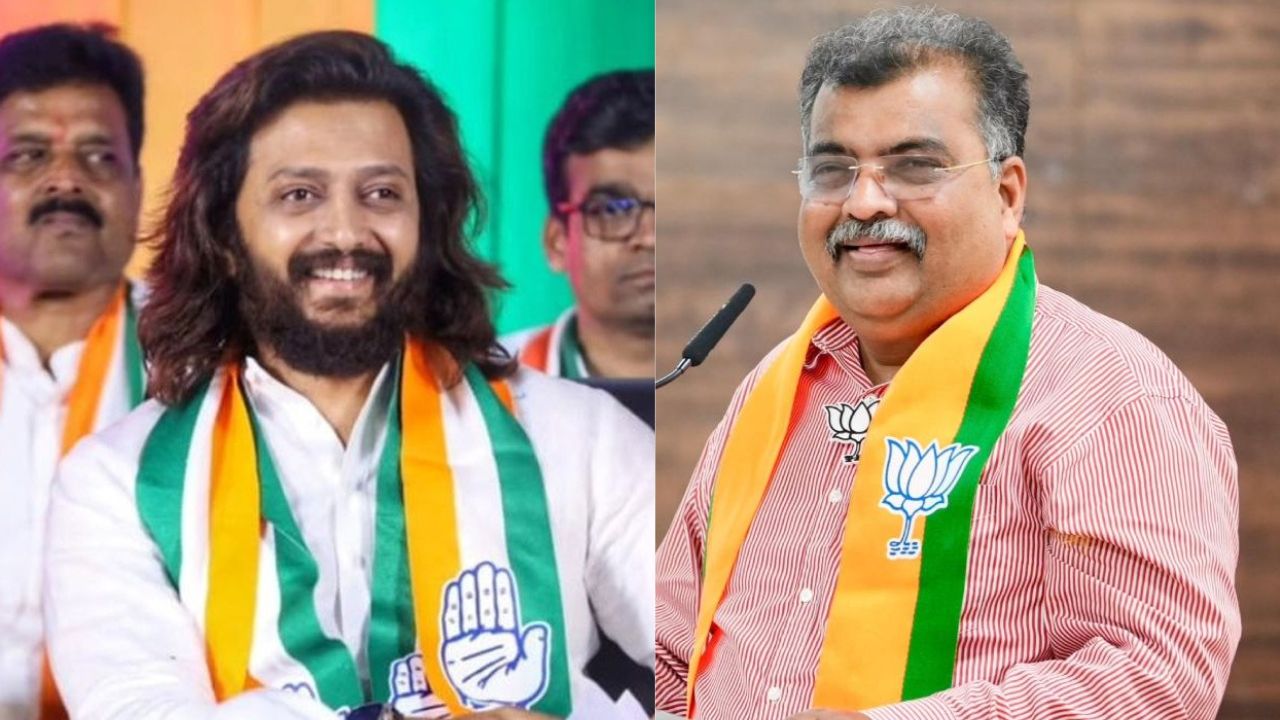 Riteish Deshmukh and ravindra chavan