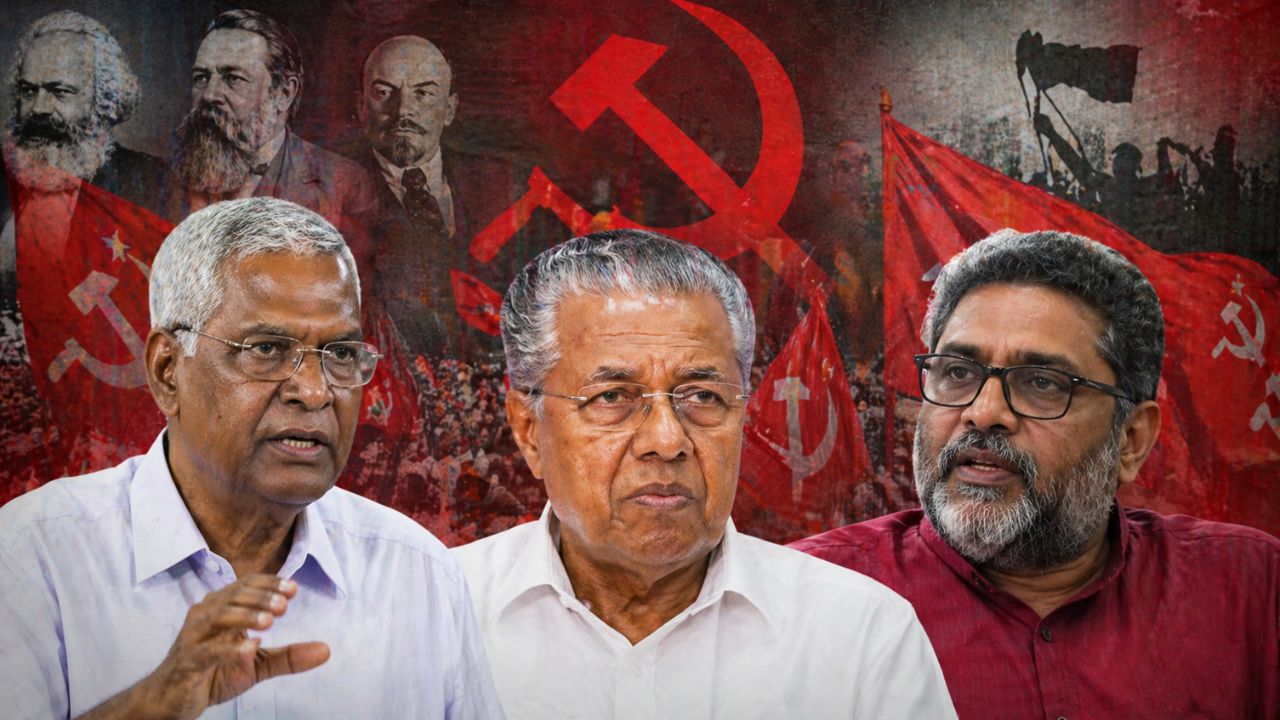 ai generated image of left leaders in india