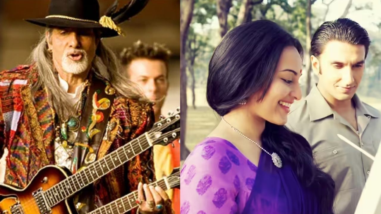amitabh bachchan , sonakshi and ranveer singh