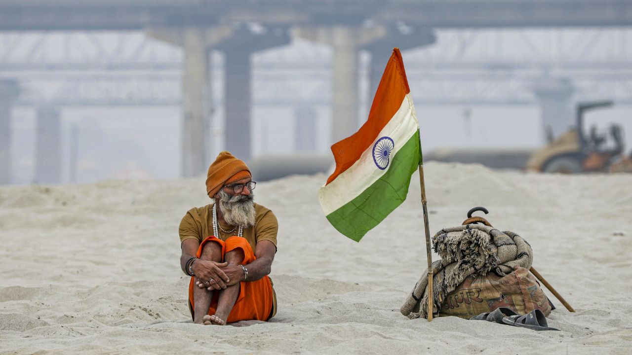 sadhu in mahakumbh mela