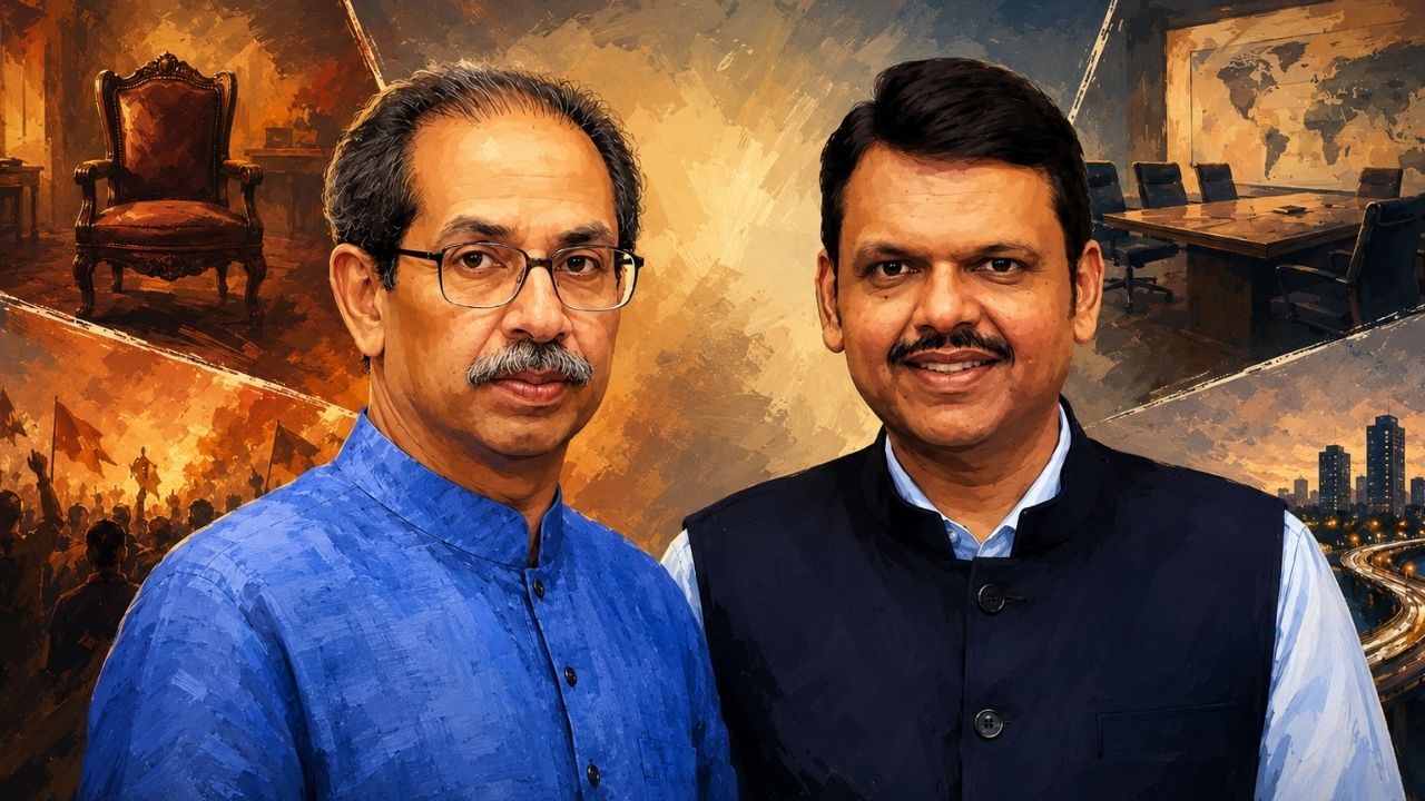 CM Devendra Fadnavis and Uddhav Thackeray