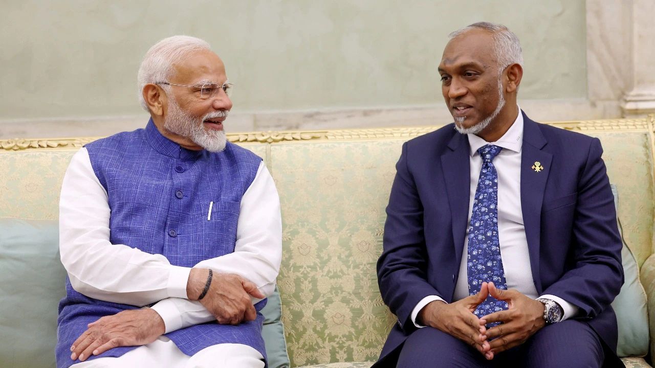 narendra modi and mohamed muizzu 