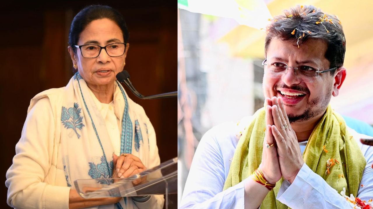 Mamata Banerjee vs Ritabrata Banerjee
