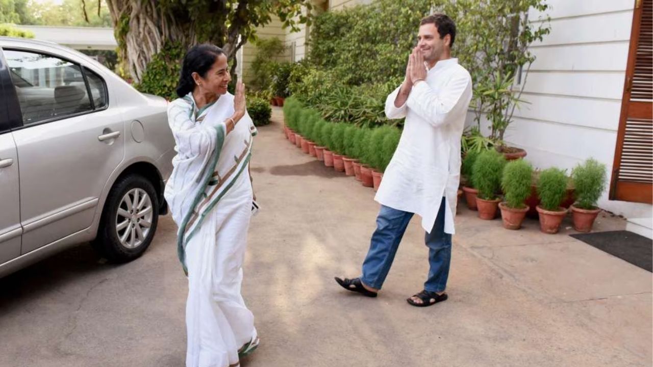 mamata banerjee and rahul gandhi