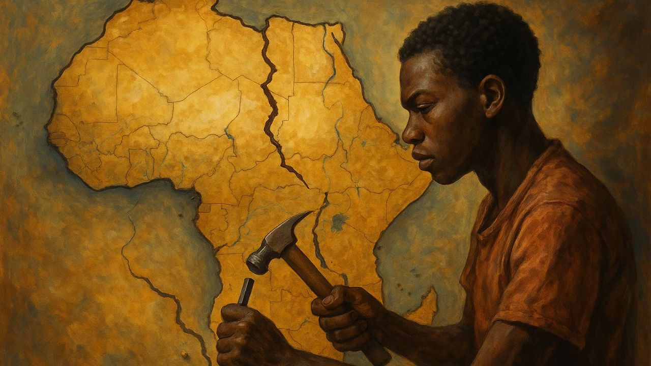 Africa Continent Correct Map.