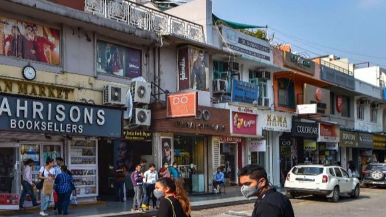 Khan Market in Delhi